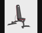 adidas Utility Bench mit Bizeps-Curlpult & Beincurler