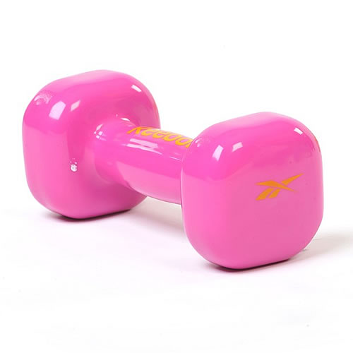 Reebok Vinyl Gymnastik-Hantel-Set mit Ablage