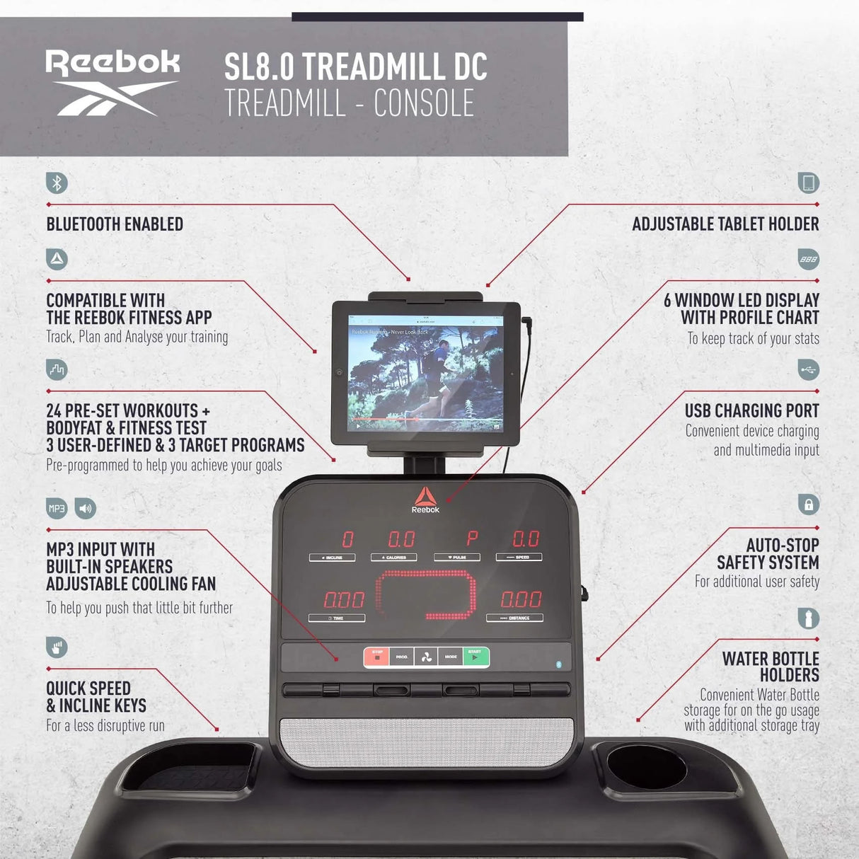 Reebok Laufband SL8.0