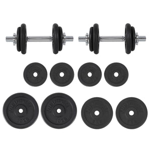 FUEL Fitness Kurzhantelset Guss 60kg
