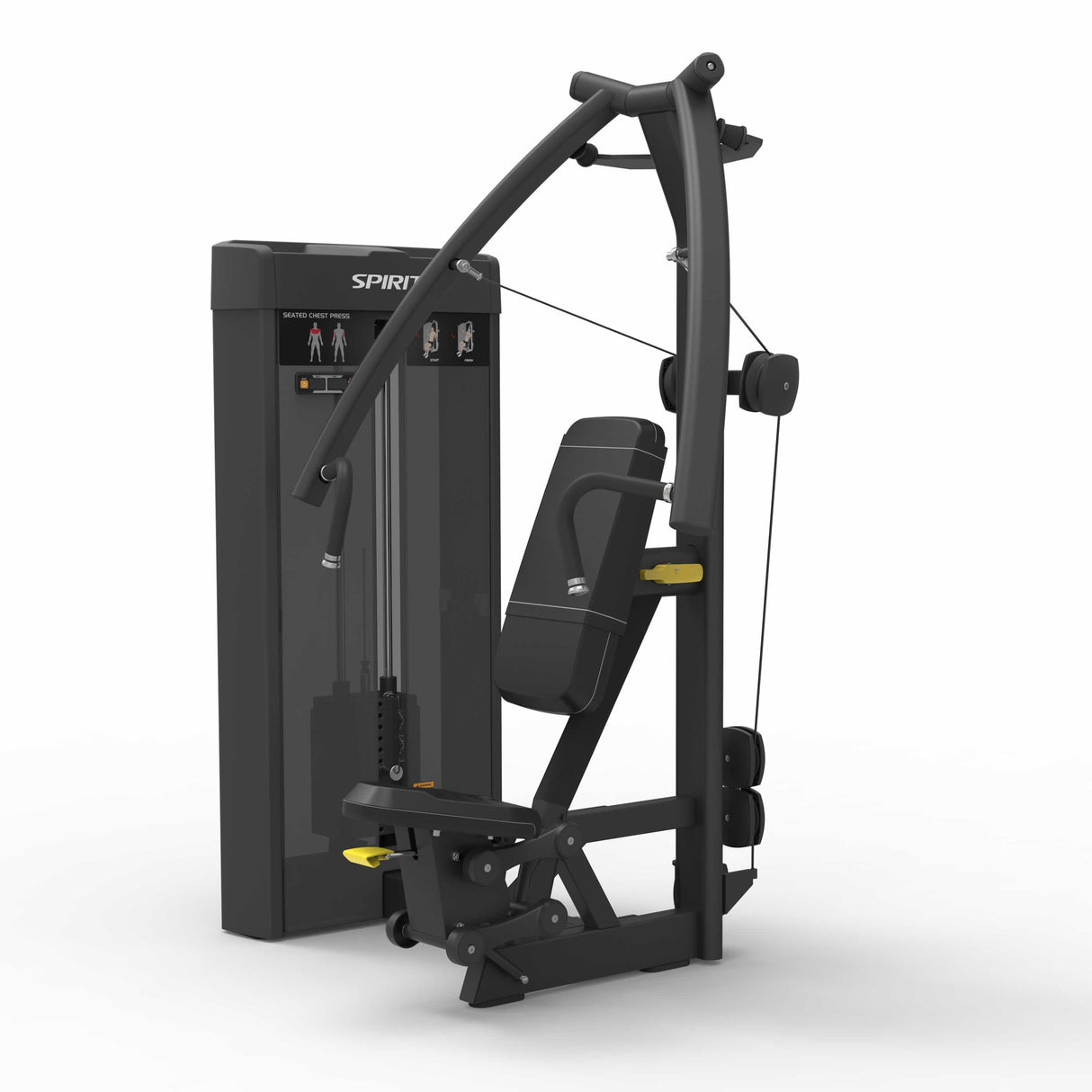 Spirit Fitness Commercial Brustpresse sitzend SP-4301