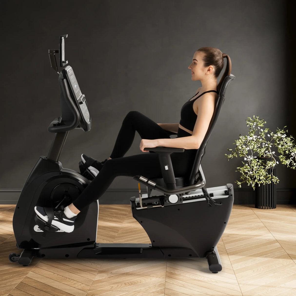 Spirit Fitness Liegeergometer XBR55 Black
