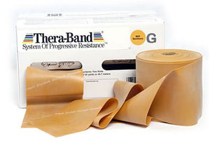 Thera-Band Übungsband klassisch (45,5 m) Maximal Stark/Gold
