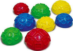 Togu Geo Balance Igel, 2er-Set 16 cm - Grün - 2er Set