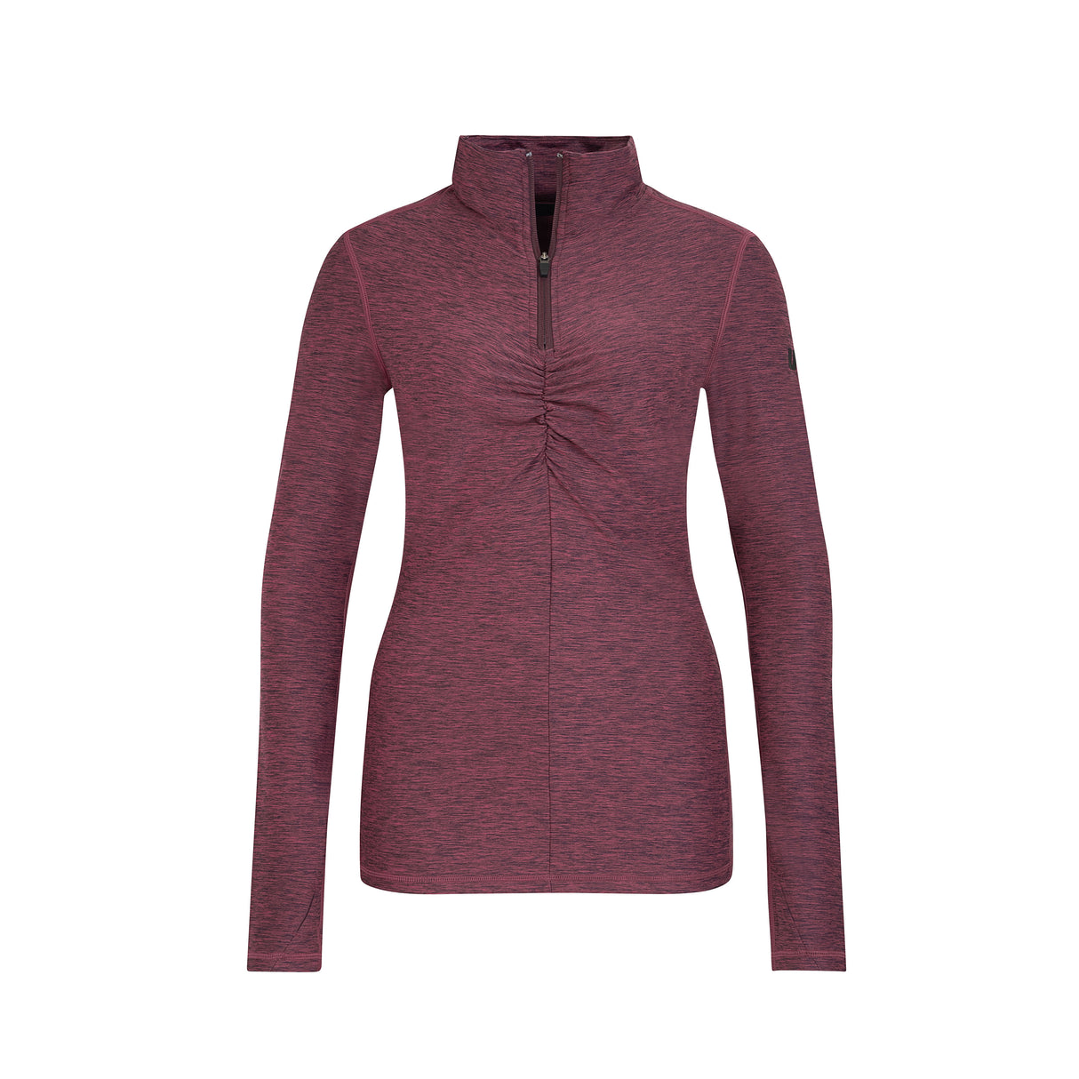 UFC L/S1/4 ZIP Pullover Berry Crush/ UFC Damen-Sweatshirt mit Viertel-Reißverschluss Berry Crush