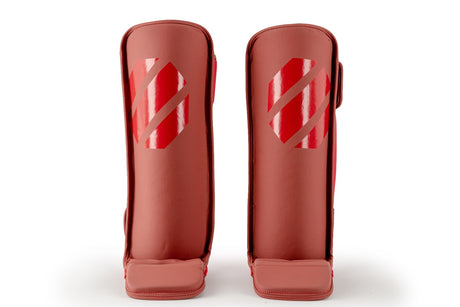 UFC PRO Tonal Grappling Shin Guard Rot Gr. L