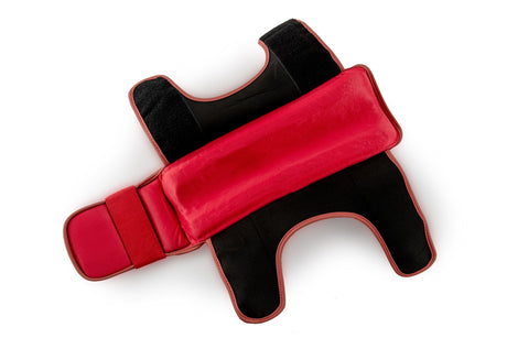 UFC PRO Tonal Grappling Shin Guard Rot Gr. XL