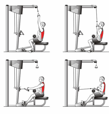 Vision Fitness ST730 Multi-Latzug