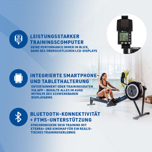XTERRA Fitness ERG780 Air Rower